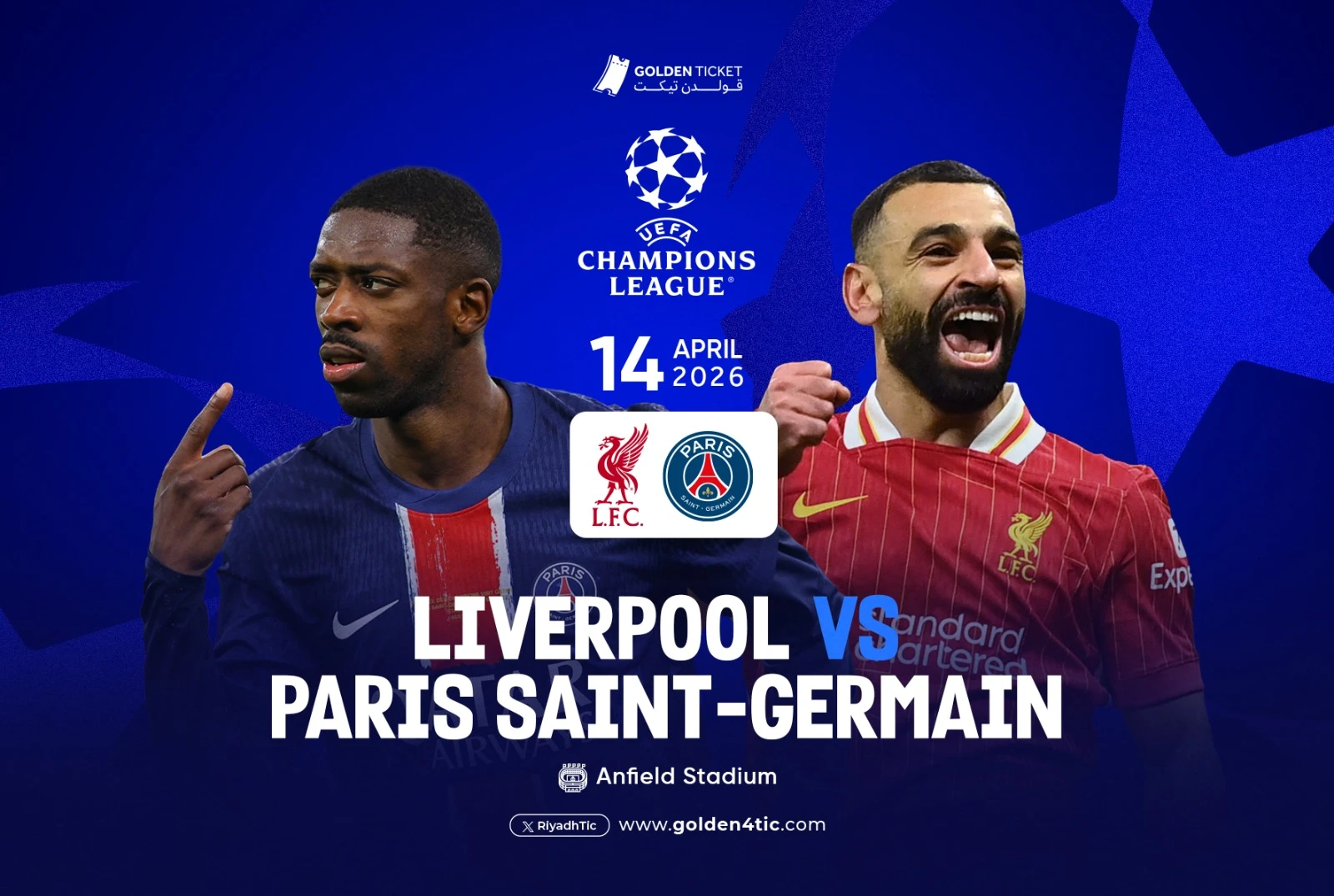 مباراة ليفربول ضد باريس سان جيرمان – إياب دوري أبطال أوروبا دور ال 8